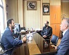 دیدار مدیر عامل شرکت آموزش، مطالعات و مشاوره سیاحتی گردشگران بنیاد مستضعفان با دکتر سلجوقی