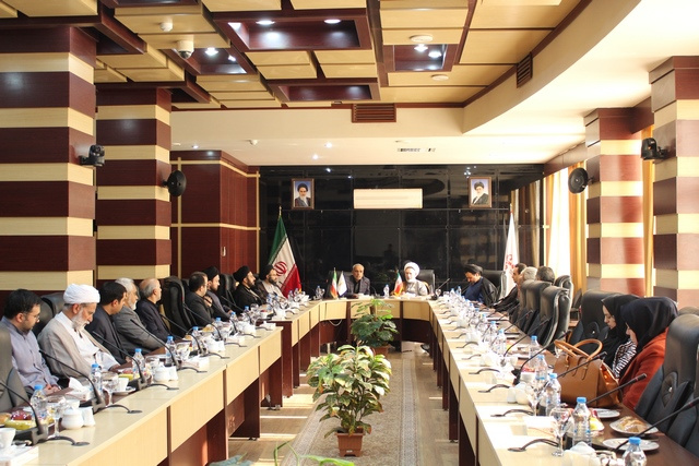 معارفه رابط دفتر نمایندگی مقام معظم رهبری در منطقه ۹ دانشگاه جامع علمی کاربردی