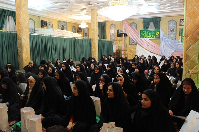 دختران زیارت اولی دانشگاه جامع علمی کاربردی کشور مهمان مشهد