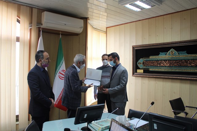 تجلیل از نایب قهرمان هشتمین دوره مسابقات ورزشی پومسه دانشگاه جامع علمی کاربردی در خراسان رضوی