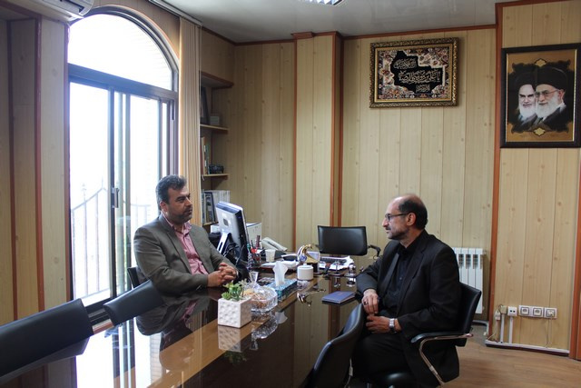 حضور مدیرکل دفتر هماهنگی امور اقتصادی استانداری در دانشگاه جامع علمی کاربردی خراسان رضوی و دیدار با دکتر سلجوقی