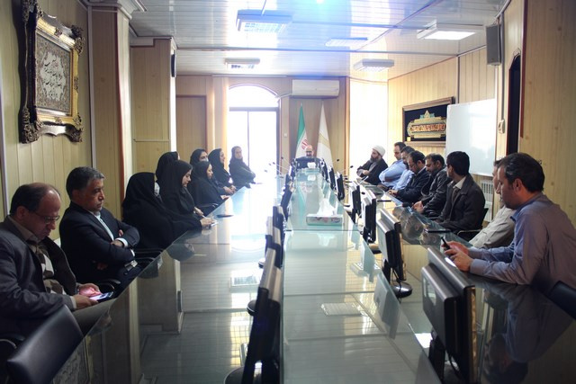 دیدار نوروزی همکاران دانشگاه جامع علمی کاربردی خراسان رضوی با رئیس واحد استانی