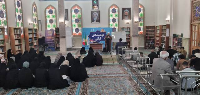 دانشجویان فرهنگ و هنر دانشگاه جامع علمی کاربردی خراسان رضوی میهمان هفتمین دوشنبه قرآنی حرم مطهر