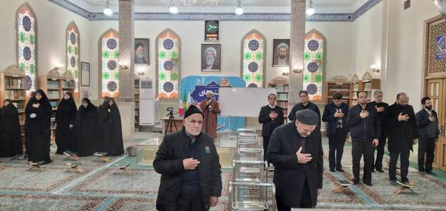 اعضای ستاد امر به معروف و نهی از منکر استان  و مراکز آموزشی علمی کاربردی میهمان یازدهمین دوشنبه قرآنی دانشگاه جامع علمی کاربردی خراسان رضوی در حرم مطهر